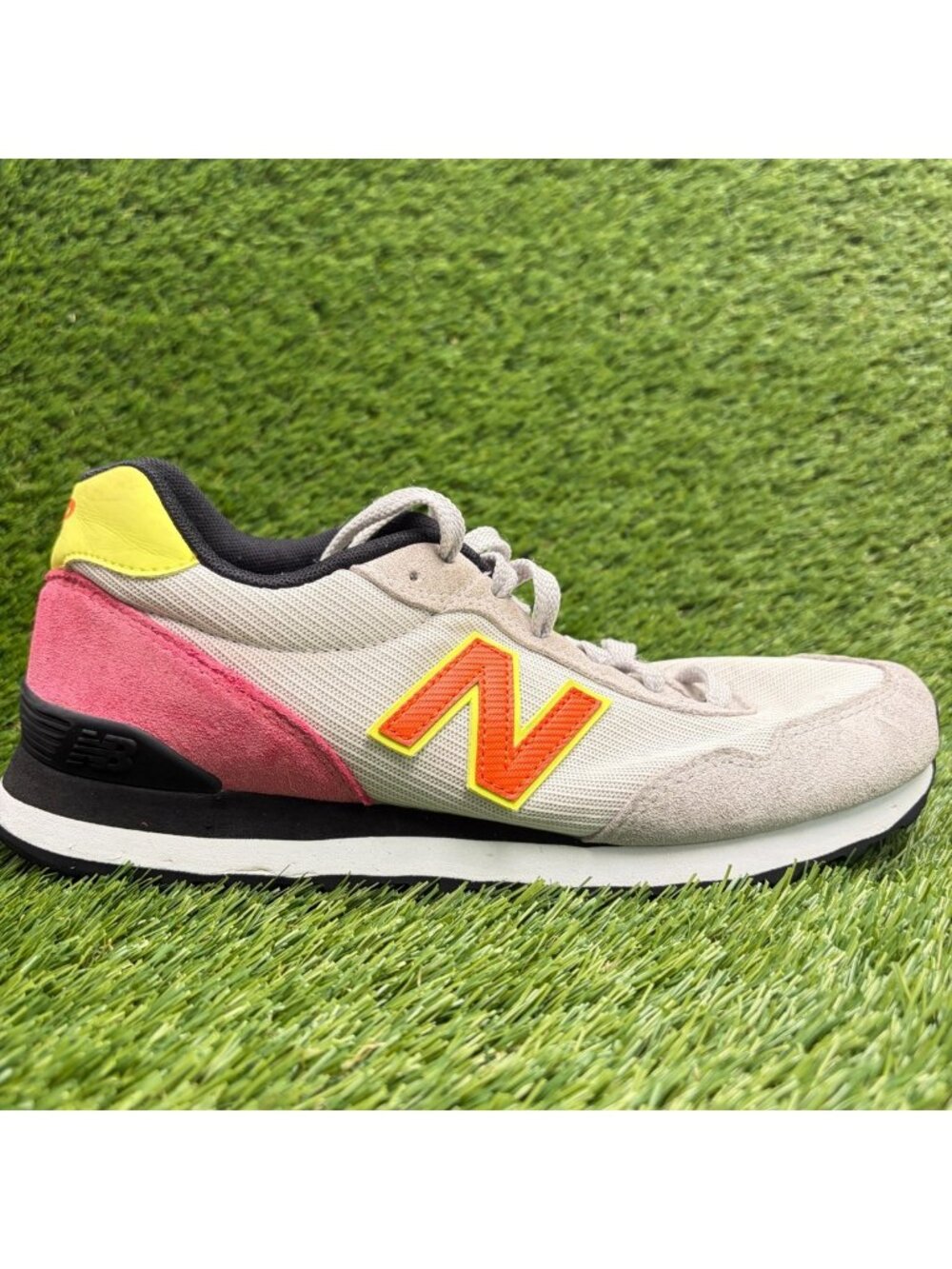 New Balance 515v3 Womens Size 9.5 Gray Pink Athletic Running Shoes Sneakers